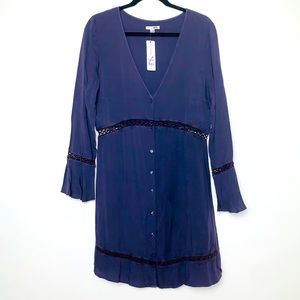 *4 for $25* Amuse Society Beach Vida Bling Blue Boho Dress